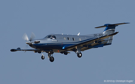 Pilatus PC-12/47E | OK-PCC | untitled (NetFlight) | Z&UUML;RICH (LSZH/ZRH) 04.08.2018