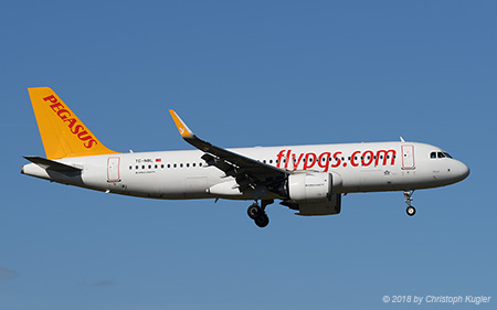 Airbus A320-251n | TC-NBL | Pegasus Airlines | Z&UUML;RICH (LSZH/ZRH) 11.08.2018