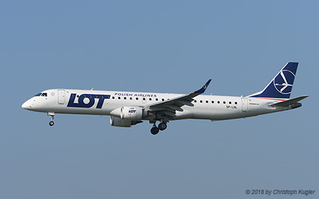 Embraer ERJ-195IGW | SP-LNL | LOT Polish Airlines | Z&UUML;RICH (LSZH/ZRH) 05.09.2018