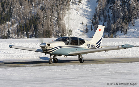 EADS Socata TB20 Trinidad | HB-KPN | untitled | SAMEDAN (LSZS/SMV) 13.01.2018