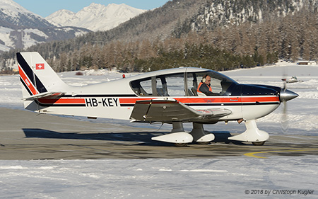 Robin DR.500 President | HB-KEY | untitled (Motorfluggruppe Oberengadin) | SAMEDAN (LSZS/SMV) 13.01.2018
