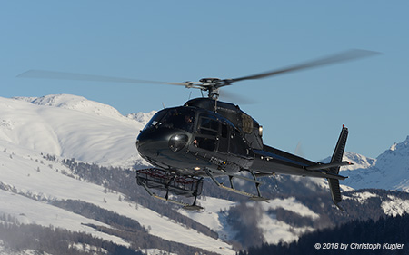 Eurocopter AS355 N Twin Ecureuil | F-GUZE | untitled | SAMEDAN (LSZS/SMV) 13.01.2018