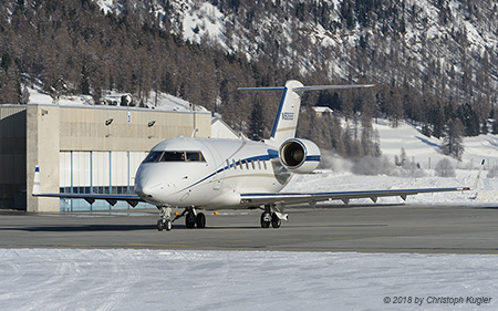 Bombardier Challenger CL.604 | N926SS | untitled (Sunset Aviation) | SAMEDAN (LSZS/SMV) 14.01.2018