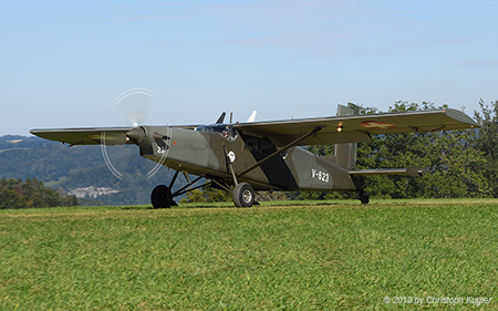 Pilatus PC-6/B2-H2M-1 | V-623 | Swiss Air Force | CHL&AUML;MPE (----/---) 12.09.2019