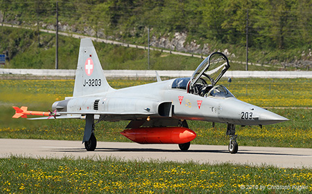 Northrop F-5F Tiger II | J-3203 | Swiss Air Force | MEIRINGEN (LSMM/---) 01.05.2019