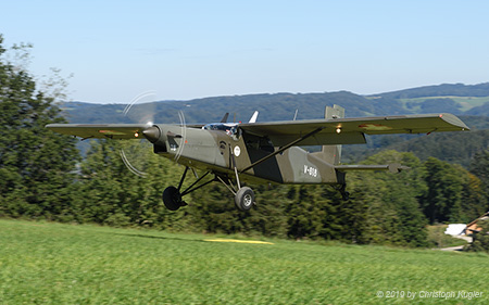 Pilatus PC-6/B2-H2M-1 | V-618 | Swiss Air Force | CHL&AUML;MPE (----/---) 12.09.2019