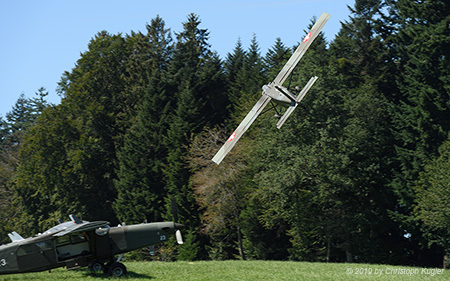 Pilatus PC-6/B2-H2M-1 | V-613 | Swiss Air Force | CHL&AUML;MPE (----/---) 12.09.2019