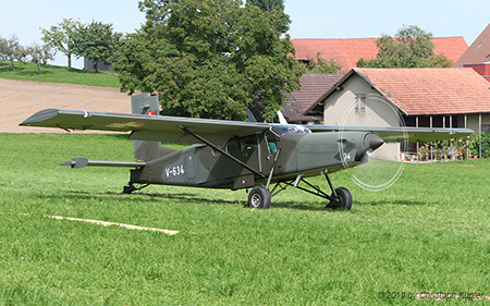 Pilatus PC-6/B2-H2M | V-634 | Swiss Air Force | SEON (----/---) 10.09.2019
