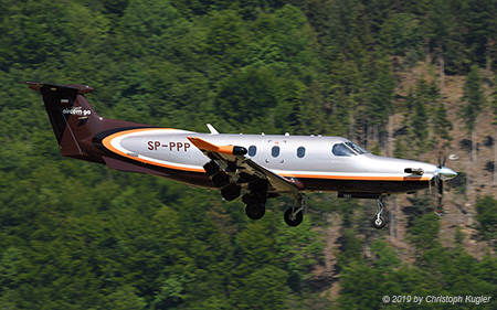 Pilatus PC-12/47E | SP-PPP | Pilatus Flugzeugwerke (Aircom Automotive) | BUOCHS (LSZC/BXO) 23.05.2019