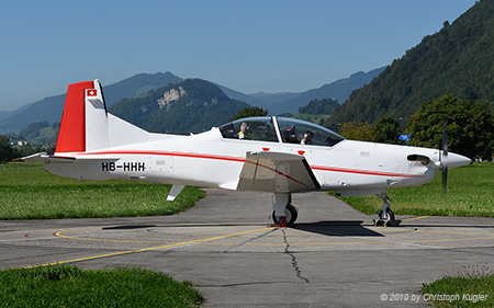 Pilatus PC-7Mk2 | HB-HHH | Pilatus Flugzeugwerke | BUOCHS (LSZC/BXO) 04.09.2019