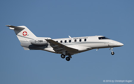 Pilatus PC-24 | T-786 | Swiss Air Force | Z&UUML;RICH (LSZH/ZRH) 15.02.2019
