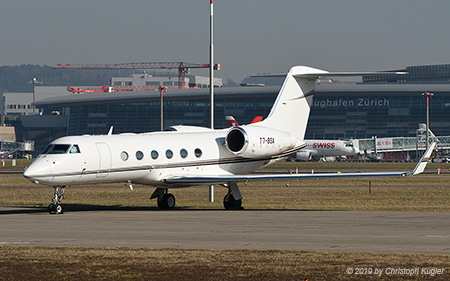Gulfstream G450 | T7-BSA | untitled (Albinati Aeronautics) | Z&UUML;RICH (LSZH/ZRH) 15.02.2019