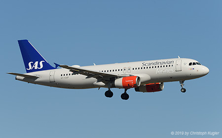 Airbus A320-232 | OY-KAP | SAS Scandinavian Airlines System | Z&UUML;RICH (LSZH/ZRH) 27.02.2019