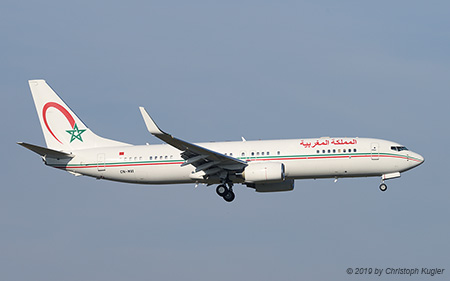 Boeing 737-8KB | CN-MVI | Government of Morocco | Z&UUML;RICH (LSZH/ZRH) 22.03.2019