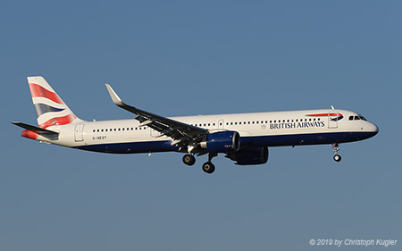 Airbus A321-251nx | G-NEOT | British Airways | Z&UUML;RICH (LSZH/ZRH) 29.03.2019