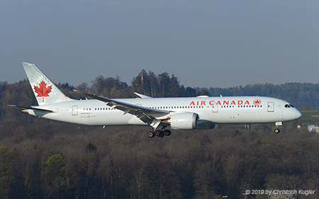 Boeing 787-9 | C-FGDT | Air Canada | Z&UUML;RICH (LSZH/ZRH) 19.04.2019