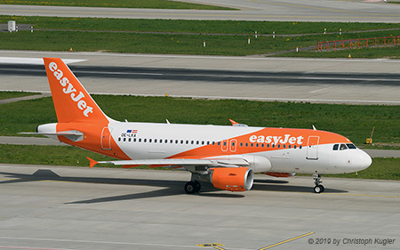 Airbus A319-111 | OE-LKA | easyJet Europe Airline | Z&UUML;RICH (LSZH/ZRH) 22.04.2019