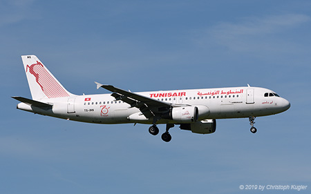 Airbus A320-211 | TS-IMN | Tunisair  |  with 70 Years Tunisair sticker | Z&UUML;RICH (LSZH/ZRH) 01.06.2019