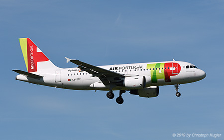 Airbus A319-111 | CS-TTE | TAP Air Portugal | Z&UUML;RICH (LSZH/ZRH) 01.06.2019