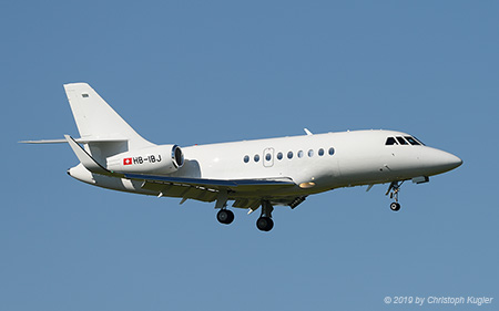 Dassault Falcon 2000LXS | HB-IBJ | untitled (Cat Aviation) | Z&UUML;RICH (LSZH/ZRH) 02.06.2019