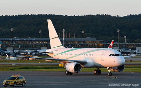Airbus A318-112CJ | VP-CKS | untitled | Z&UUML;RICH (LSZH/ZRH) 16.06.2019