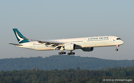 Airbus A350-1041 | B-LXA | Cathay Pacfic | Z&UUML;RICH (LSZH/ZRH) 24.06.2019