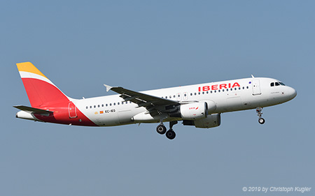 Airbus A320-214 | EC-IEG | Iberia | Z&UUML;RICH (LSZH/ZRH) 30.06.2019