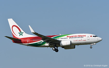 Boeing 737-7B6 | CN-RNR | RAM Royal Air Maroc | Z&UUML;RICH (LSZH/ZRH) 30.06.2019