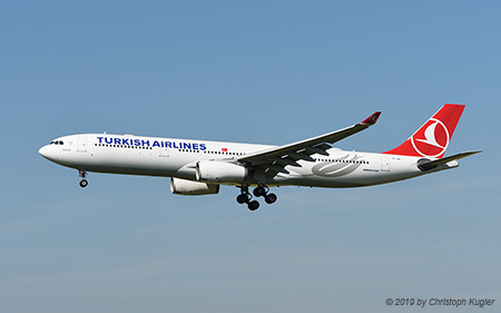 Airbus A330-343E | TC-JNL | Turkish Airlines | Z&UUML;RICH (LSZH/ZRH) 30.06.2019