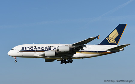 Airbus A380-841 | 9V-SKZ | Singapore Airlines | Z&UUML;RICH (LSZH/ZRH) 10.07.2019