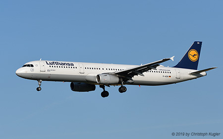 Airbus A321-231 | D-AIDN | Lufthansa | Z&UUML;RICH (LSZH/ZRH) 10.07.2019