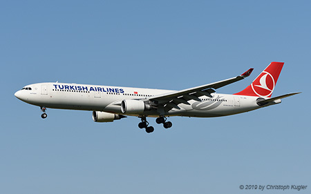 Airbus A330-303 | TC-JNS | Turkish Airlines | Z&UUML;RICH (LSZH/ZRH) 10.07.2019