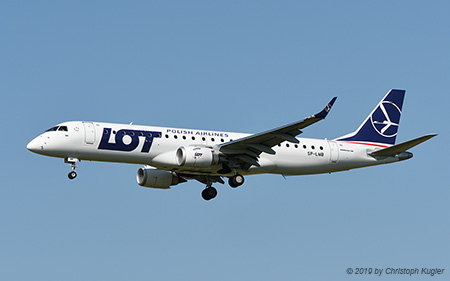 Embraer ERJ-190AR | SP-LMB | LOT Polish Airlines | Z&UUML;RICH (LSZH/ZRH) 10.07.2019