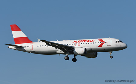 Airbus A320-214 | OE-LBO | Austrian Airlines | Z&UUML;RICH (LSZH/ZRH) 23.07.2019