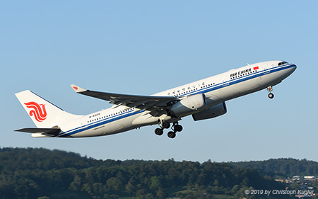 Airbus A330-243 | B-6505 | Air China | Z&UUML;RICH (LSZH/ZRH) 23.07.2019