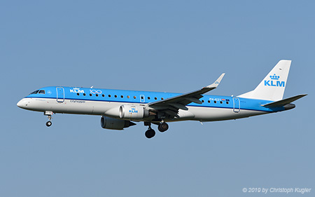 Embraer ERJ-190STD | PH-EZY | KLM Cityhopper | Z&UUML;RICH (LSZH/ZRH) 24.07.2019
