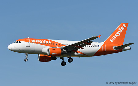 Airbus A319-111 | G-EZBV | easyJet UK | Z&UUML;RICH (LSZH/ZRH) 01.08.2019