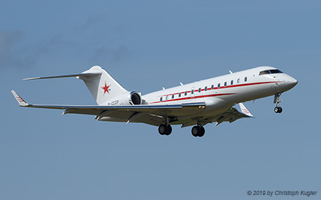 Bombardier BD.700 Global 5000 | M-CCCP | untitled | Z&UUML;RICH (LSZH/ZRH) 01.08.2019