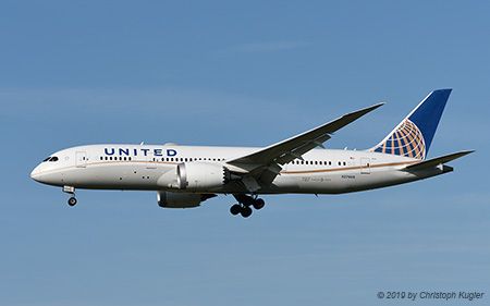 Boeing 787-8 | N27908 | United Airlines | Z&UUML;RICH (LSZH/ZRH) 01.08.2019