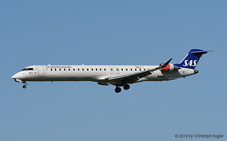 Bombardier CRJ 900LR | EI-FPB | SAS Scandinavian Airlines System | Z&UUML;RICH (LSZH/ZRH) 03.08.2019