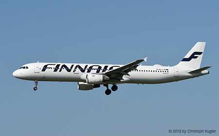 Airbus A321-211 | OH-LZD | Finnair | Z&UUML;RICH (LSZH/ZRH) 03.08.2019