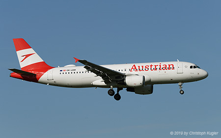 Airbus A320-214 | OE-LBM | Austrian Airlines | Z&UUML;RICH (LSZH/ZRH) 16.08.2019