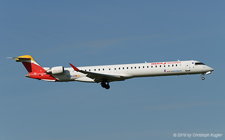 Bombardier CRJ 1000 | EC-MJQ | Air Nostrum (Iberia Regional) | Z&UUML;RICH (LSZH/ZRH) 16.08.2019