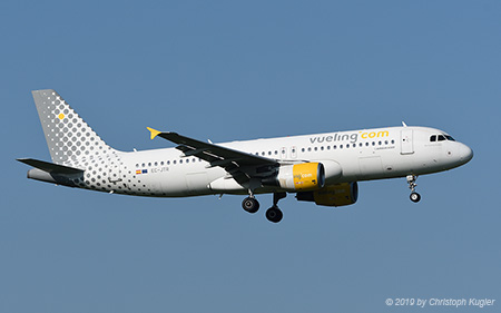 Airbus A320-214 | EC-JTR | Vueling Airlines | Z&UUML;RICH (LSZH/ZRH) 24.08.2019