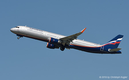 Airbus A321-211 | VP-BFX | Aeroflot | Z&UUML;RICH (LSZH/ZRH) 25.08.2019