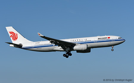 Airbus A330-243 | B-6113 | Air China | Z&UUML;RICH (LSZH/ZRH) 03.09.2019