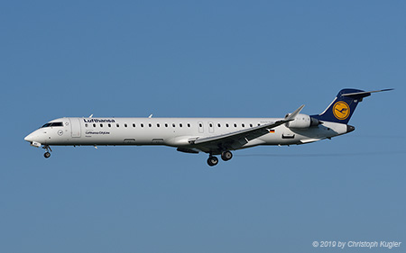 Bombardier CRJ 900LR | D-ACKF | Lufthansa CityLine | Z&UUML;RICH (LSZH/ZRH) 04.09.2019