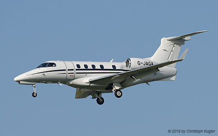 Embraer EMB-505 Phenom 300 | G-JAGA | untitled (Luxaviation UK) | Z&UUML;RICH (LSZH/ZRH) 11.09.2019