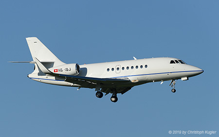Dassault Falcon 2000LXS | HB-IBJ | untitled (Cat Aviation) | Z&UUML;RICH (LSZH/ZRH) 13.09.2019