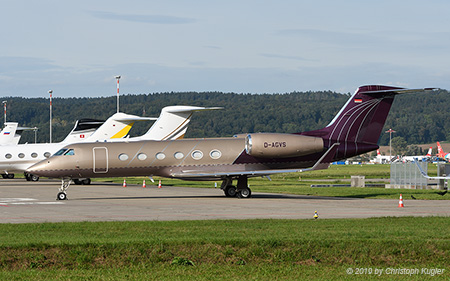 Gulfstream G450 | D-AGVS | untitled (Windrose Air Jetcharter) | Z&UUML;RICH (LSZH/ZRH) 16.09.2019